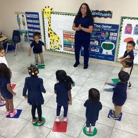 Miss Maria, early preschool teacher at Horizons Childcare in Orlando